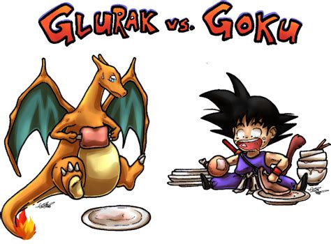 Charizard vs. Goku by CaTai on DeviantArt