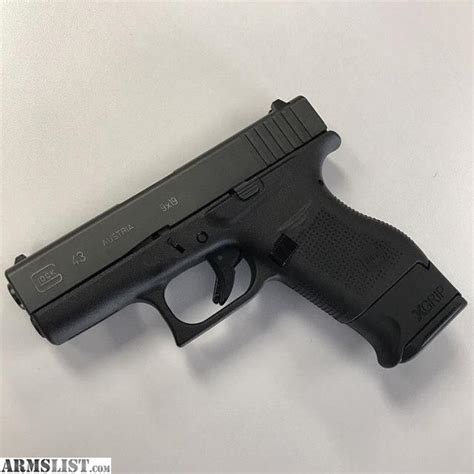 Armslist For Sale Glock G43 Pistol 9mm Used Gun