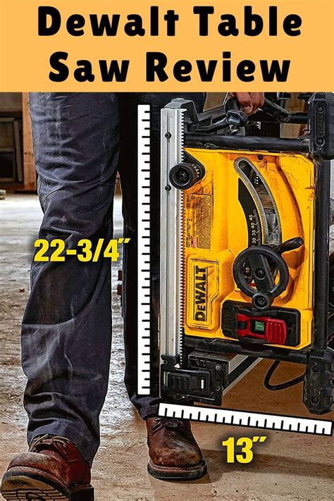 Dewalt Table Saw Review Compact Lightweight Powerful Table Saw Reviews Table Saw Dewalt