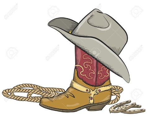 27+ Cowboy boots clipart free info