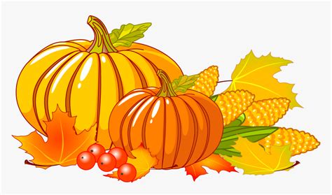 Thanksgiving Autumn Clip Art - Harvest Clipart, HD Png Download ...