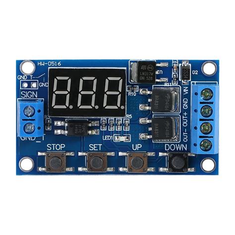 Dc V V Timer Module Trigger Cycle Delay Timer Switch Turn On Off