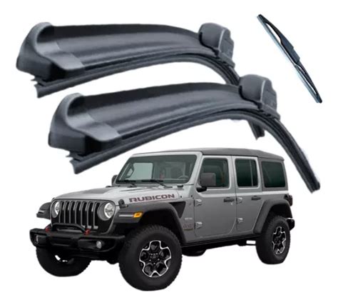 3 Limpiaparabrisas Jeep Wrangler Rubicon Jk Jl 2007 A 2024 Meses Sin