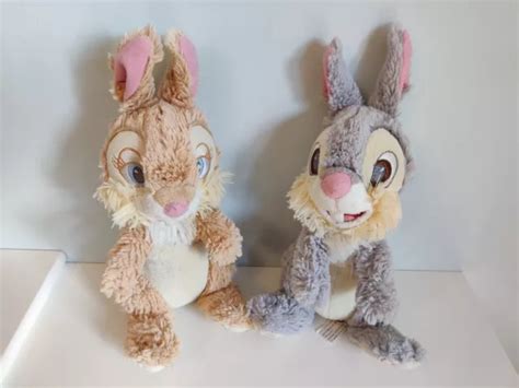 Disneyland Paris Thumper Soft Toy Miss Bunny Bambi Plush Good