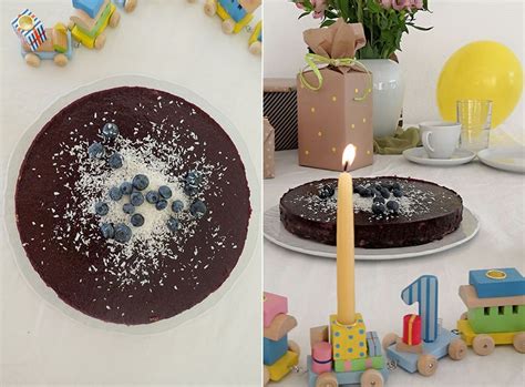 Der Perfekte Kuchen Zum Ersten Geburtstag Vegan Glutenfrei Und Ohne