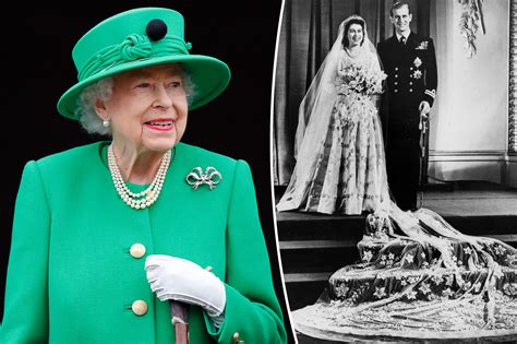 Queen Elizabeths Wedding Dress Five Fascinating Facts