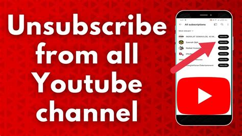 How To Unsubscribe From All Youtube Channels At Once Youtube