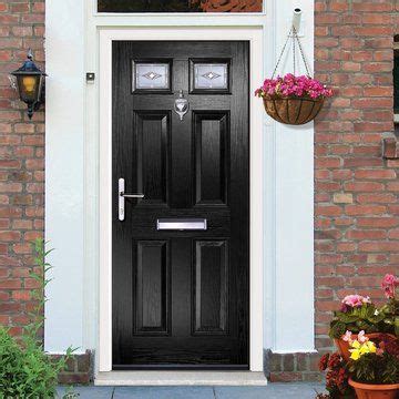 External Virtuoso Carlton Two Savona Composite Door Shown In Black