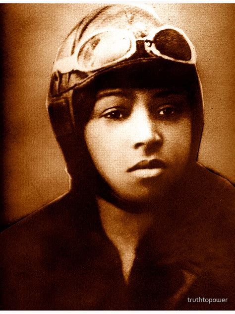 Bessie Coleman 1923 Sticker By Truthtopower Redbubble