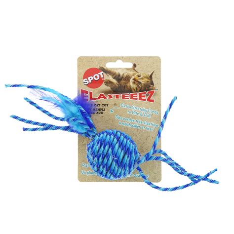 Spot Elasteeez Ball Feather Cat Toy Shop Toys At H E B