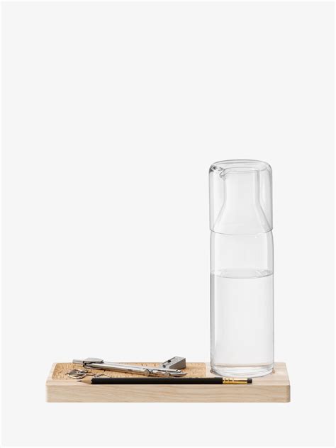 carafe set lcm clear plateau collection lsa drinkware