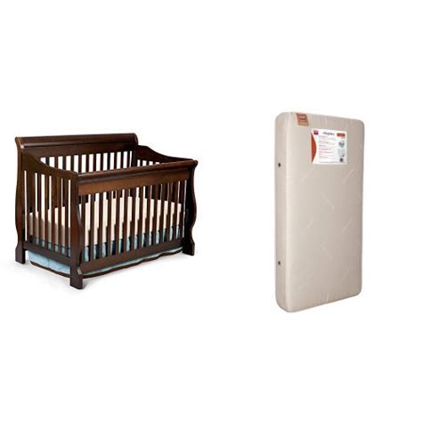 Delta Children Canton 4-in-1 Convertible Crib and Simmons Kids ...