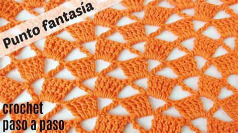 Punto FantasÍa Crochet Cuadros Inclinados Handwork Diy 69 Youtube