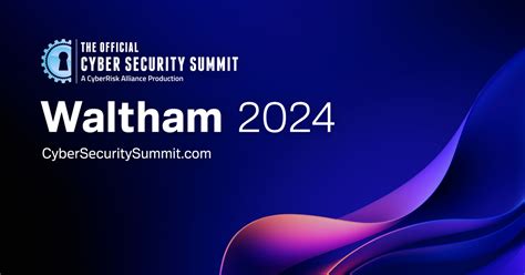 Waltham Cybersecurity Summit 2024 InfoSecMap