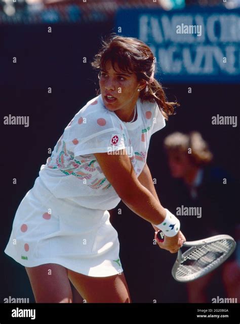 American tennis player Jennifer Capriati, 1991 Stock Photo - Alamy