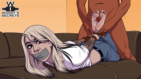 Tiffany James Footjob Art Trade By Woodyssecrets Hentai Foundry