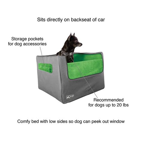 Kurgo Skybox Dog Booster Seat, Car Seat | Family Dog Puppies Store