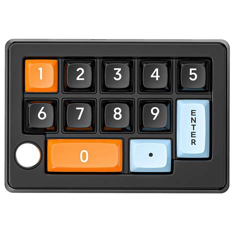 Three Mode Hot Swappable Digital Mechanical Keyboard Black Walmart