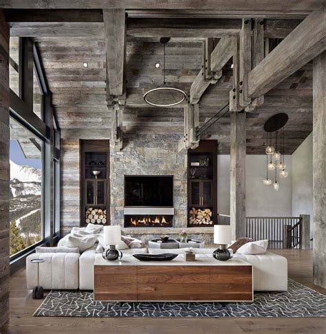 Modern Rustic Living Rooms