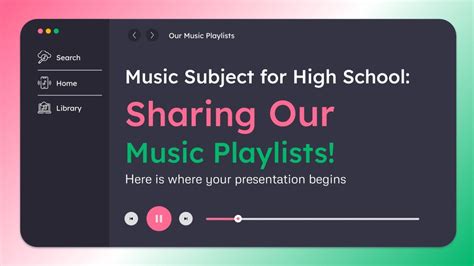 Free Music Google Slides themes and PowerPoint templates