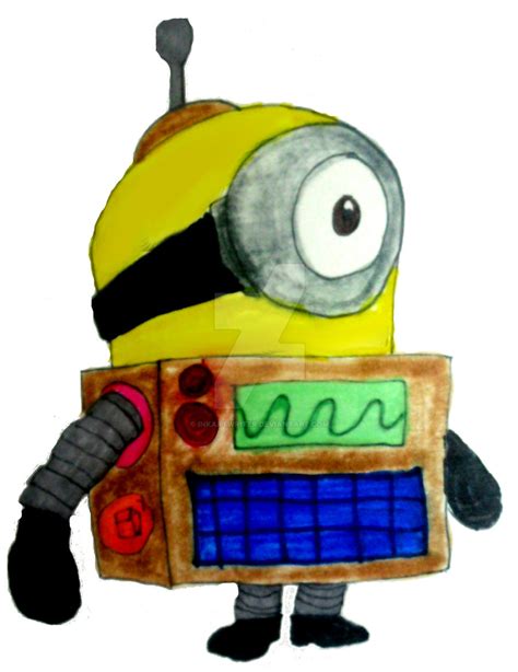 Robot Minion by InkArtWriter on DeviantArt