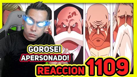 One Piece 1109 REACCION TODO El GOROSEI Llega A EGGHEAD YouTube