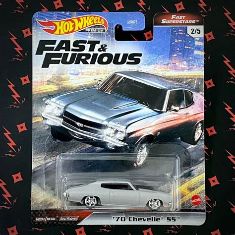 Hot Wheels Fast Furious Fast Superstars Hotwheels Nissan Skyline Gtr R Chevelle Ss