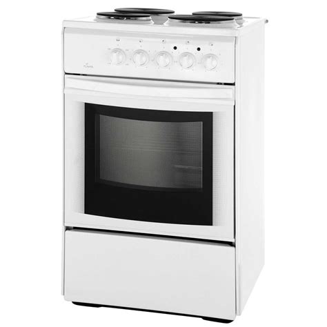 Flama Электрическая плита (50-55 см) AE 1406 White - купить по выгодной ...
