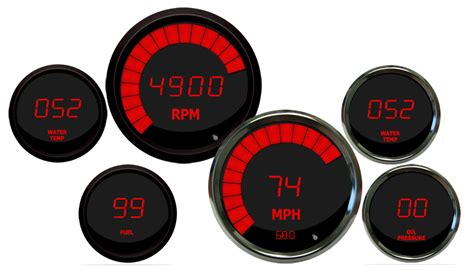 Intellitronix LED Digital Gauges FREE SHIPPING NAPA Auto Parts