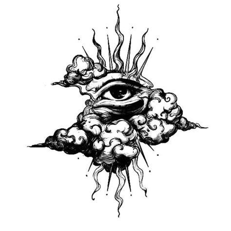 Cloud Tattoo | Cloud tattoo, Dark art tattoo, Tattoo design drawings