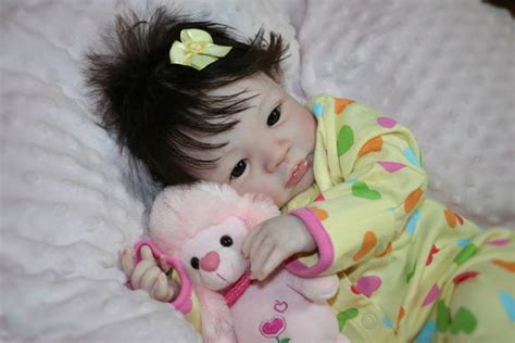 bebê reborn boneca Shyann Brunette Elo Produtos Especiais