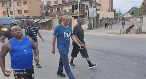 Preach Love On Twitter Mr Peter Obi Takes A Walk On The Streets Of