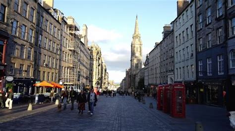 Walking On Royal Mile Edinburgh Edinburgh Stock Footage Video (100% ...