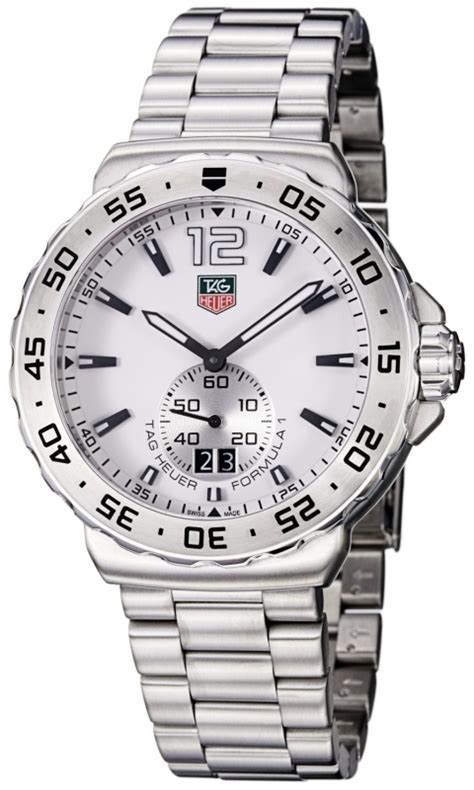 TAG Heuer Men’s Formula 1 White Dial Stainless Steel Watch