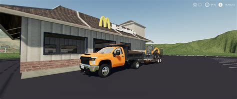 Chevy Hd Single Cab Dump Truck V Fs Farming Simulator