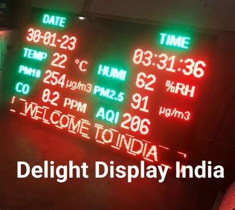 Delight Dispaly Indoor Air Quality Monitor At Rs 65000 Piece In New