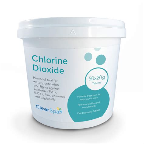 Chlorine Dioxide - ClearSpa™