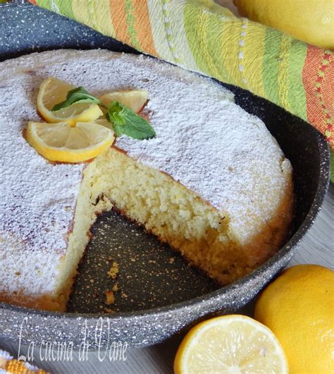 Torta Soffice Ricotta E Limone Cotta In Padella Cakes Torte Dolci