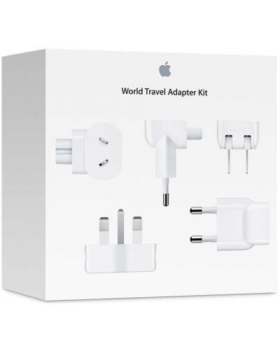 Комплект адаптери Apple - World Travel Adapter Kit, бял | Ozone.bg