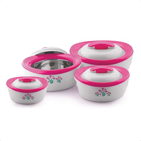 Plastic 4 Pcs Cruise Insulated Hot Pot Set At Best Price In New Delhi Prominent Traders