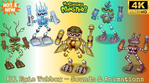 All Epic Wubbox On All Island Sounds Animations My Singing