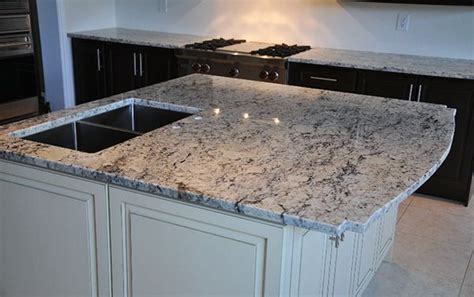 Blue Flower Granite Countertops Earnestine Winfield