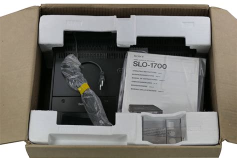 Sony SLO 1700 NEW BOXED VCRShop