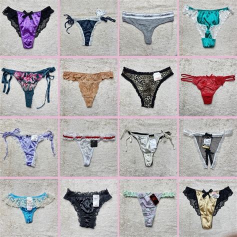 G String Panties Lingerie Original New Fesyen Wanita Pakaian Wanita Bawahan Di Carousell