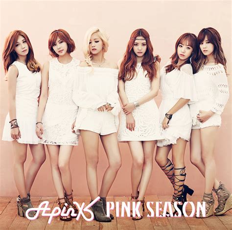 Apink Japan 1st Album『pink Season』〈通常盤〉 Discography ディスコグラフィー