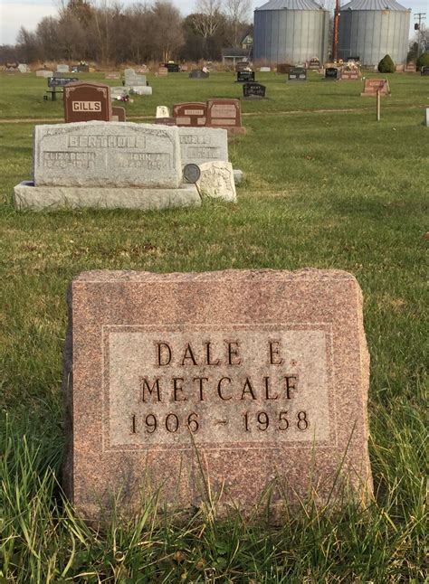 Dale Edward Metcalf Memorial Find A Grave