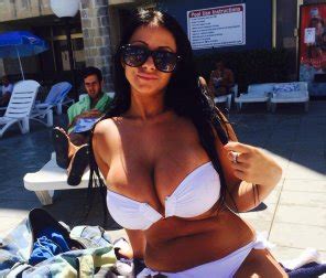 Huge Boobs At The Pool Porn Pic