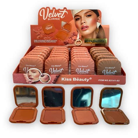 Rubor Velvet Box X Unidades Paulis Makeup