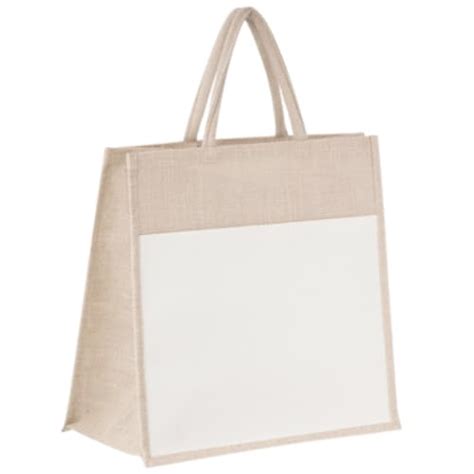 Custom Printed Natural Windsor Juco Shopper Total Merchandise