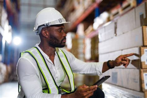 Processo De Trabalho Do Trabalhador De Dep Sito Verificando O Pacote